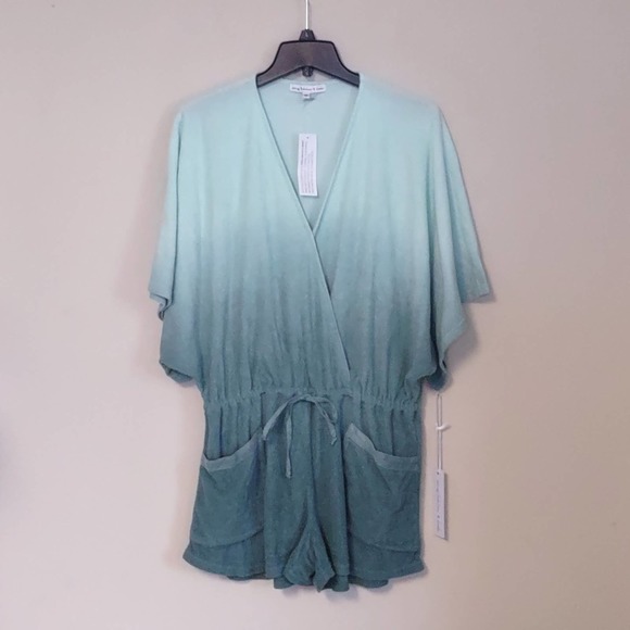 Young Fabulous & Broke Pants - Young Fabulous and Broke Terry Romper Ombre M